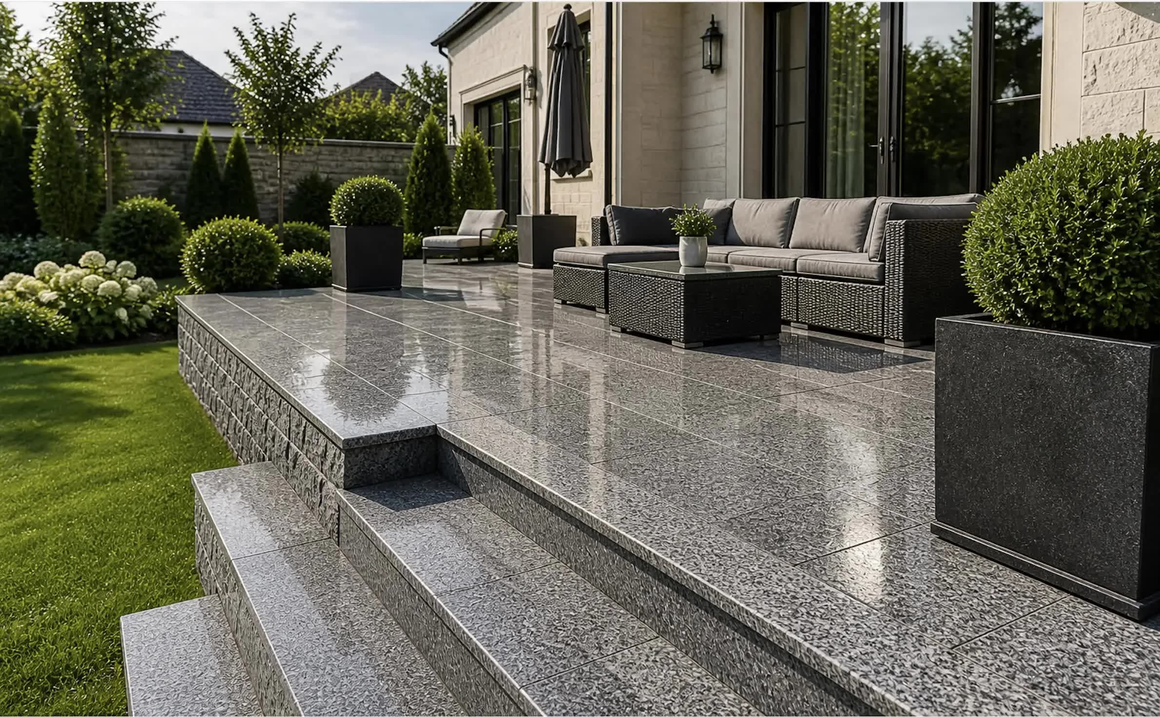 Granite patio